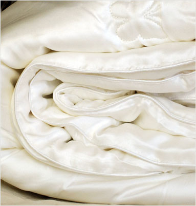 silk duvets
