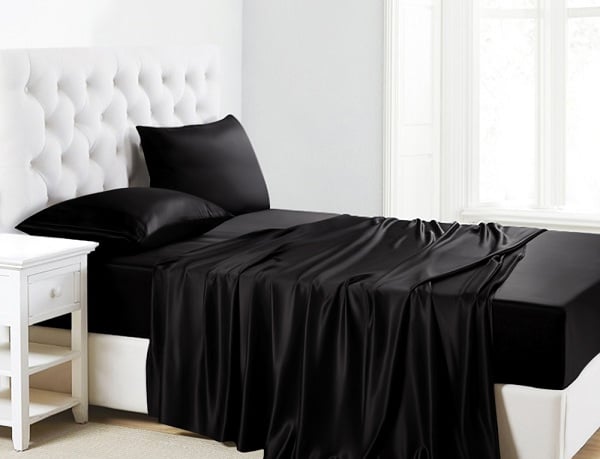 silk sheet_black