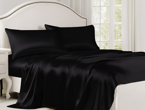 22mm silk sheet_black