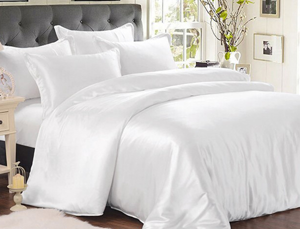 luxury silk sheet for ultimate night sleep