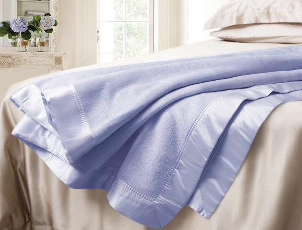 pure mulberry silk blankets_blue