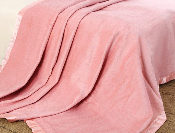 pure silk blankets_pink
