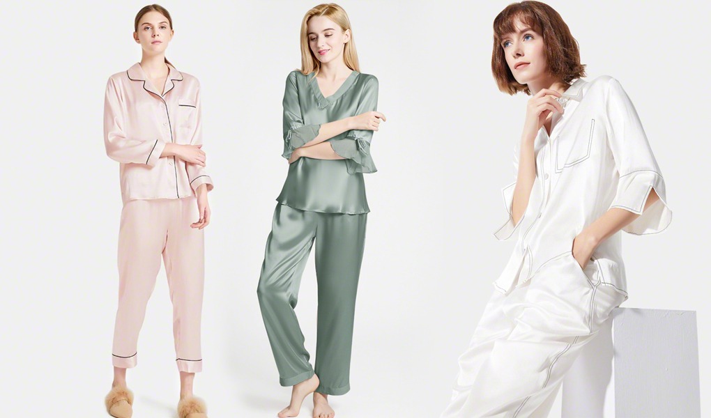 silk pajamas from mulberry silk