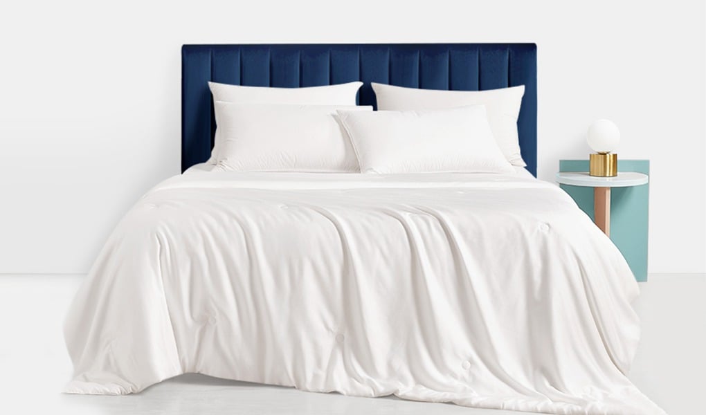 silk quilted duvets