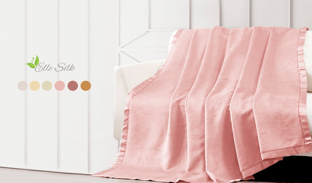 luxury silk blankets for bed
