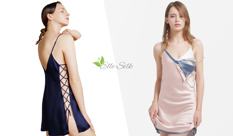 silk slip dresses