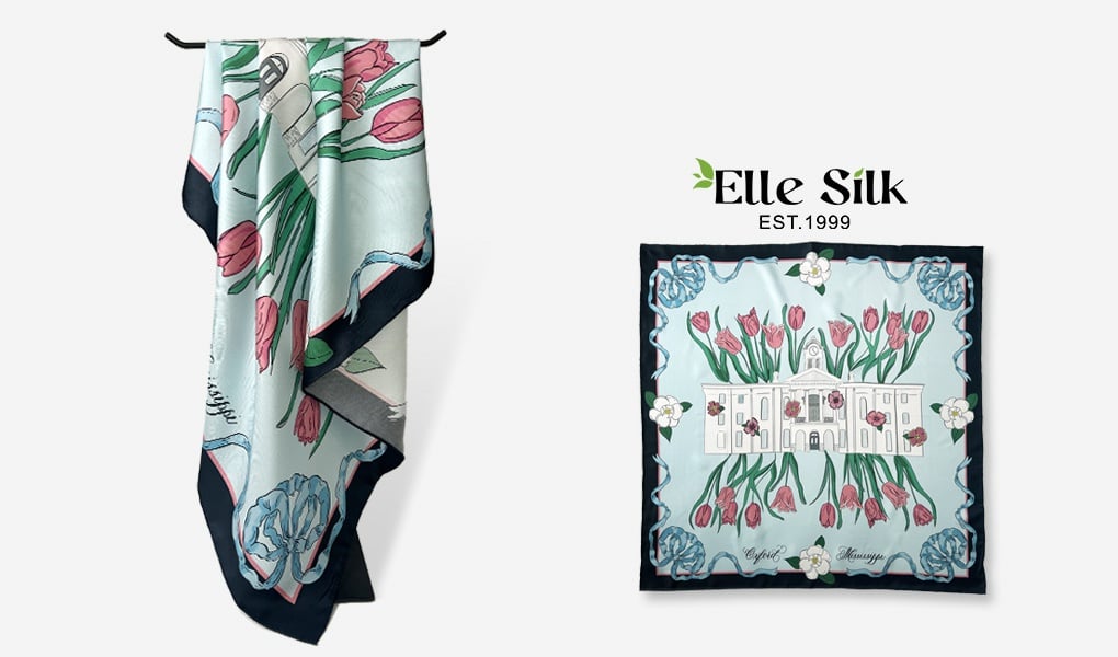 custom silk bandana