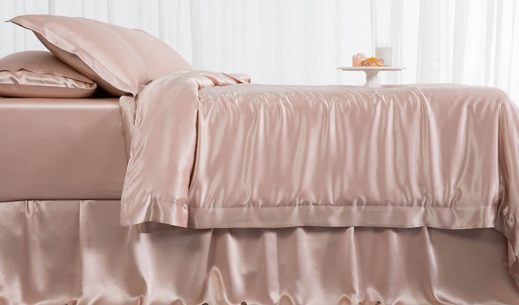 silk bedding