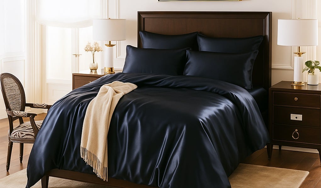 silk bedding