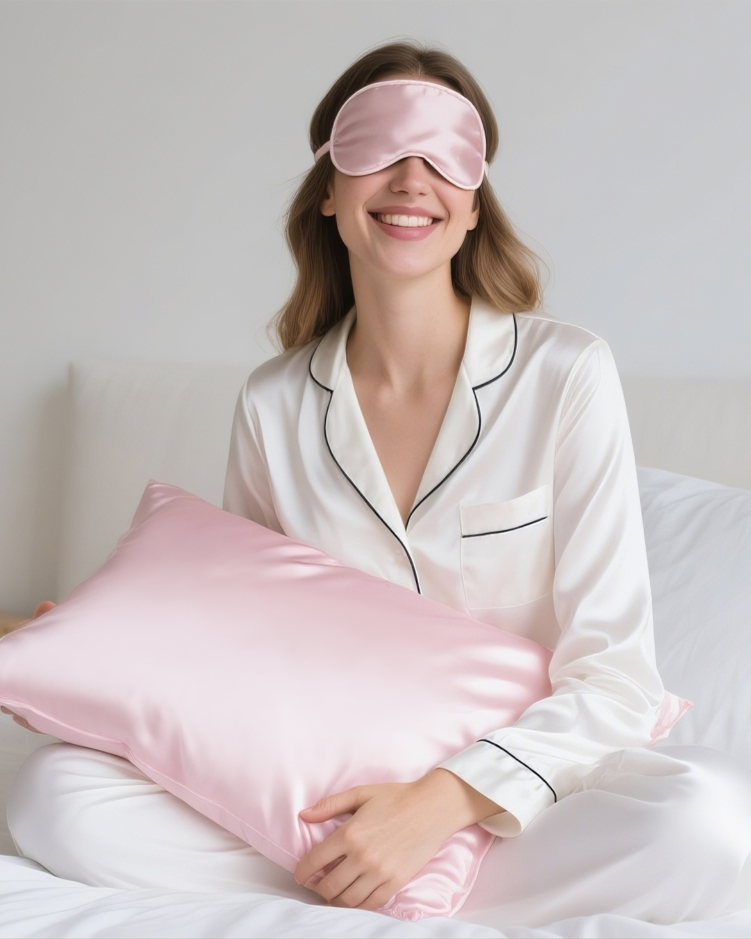 silk eye mask and pillwocase