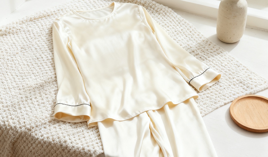 christmas gifts - silk pajama set