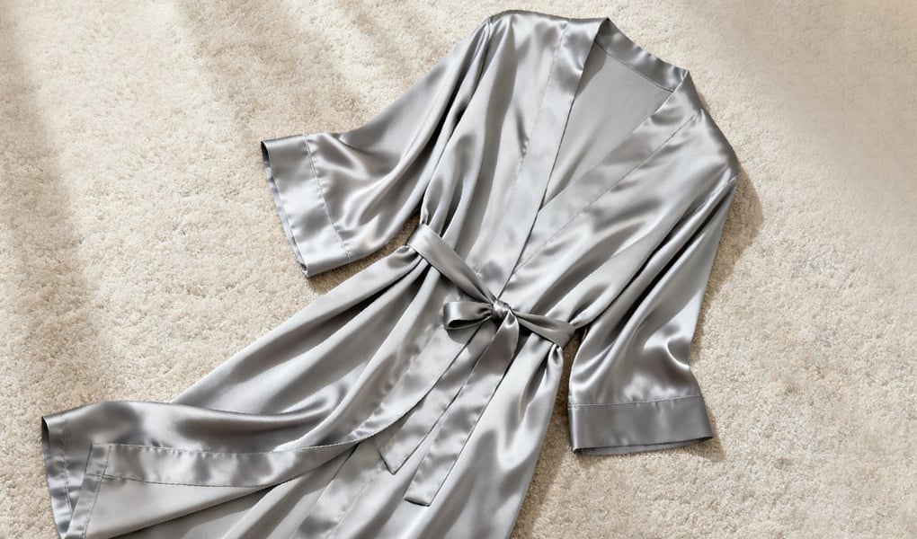 christmas gifts - silk robe