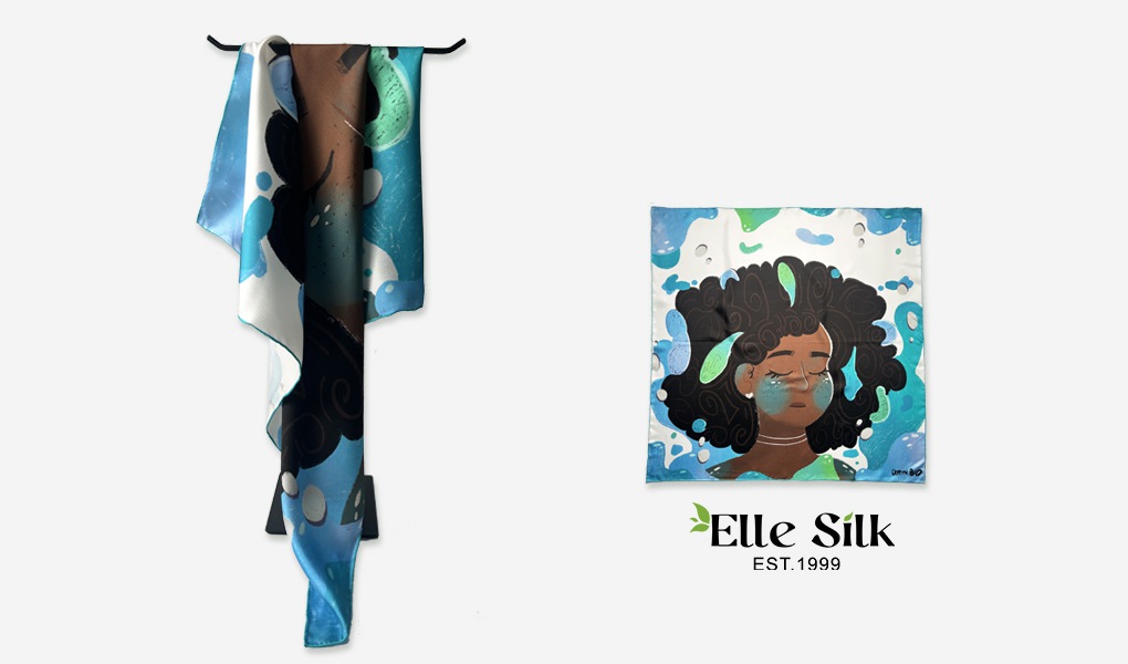 custom scarf for content creators