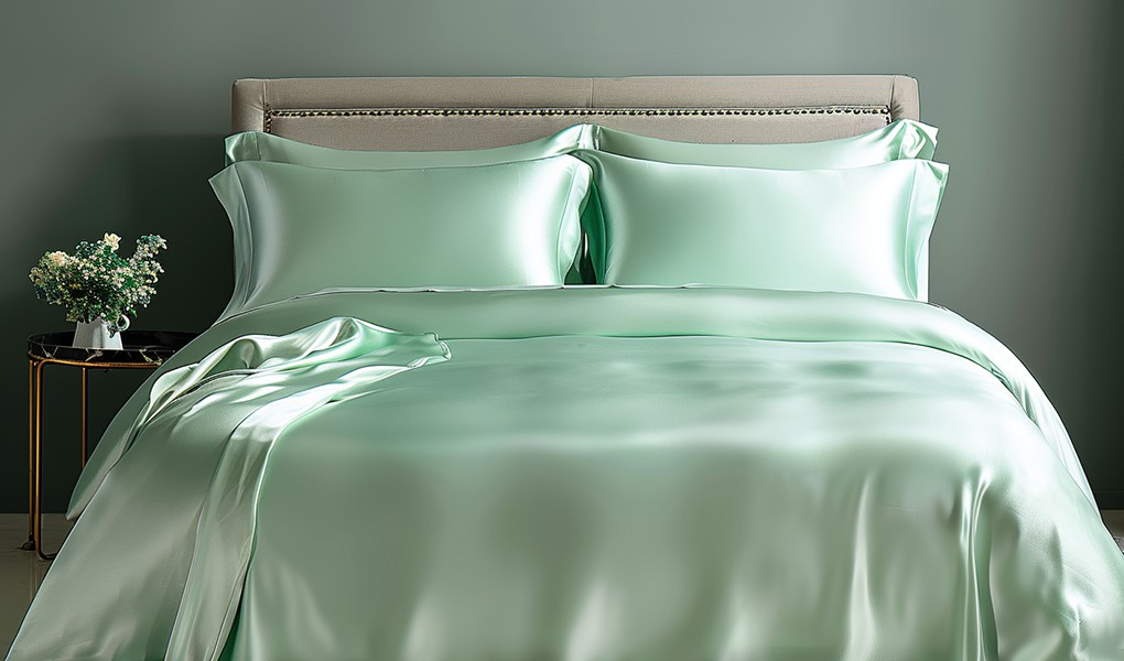 custom silk bedding for all beds