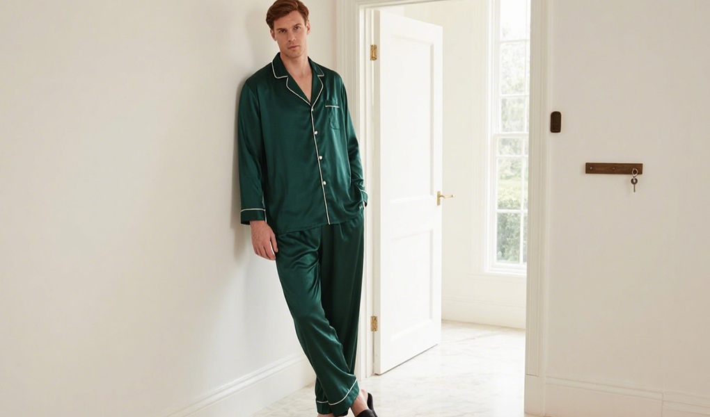 custom silk pajamas