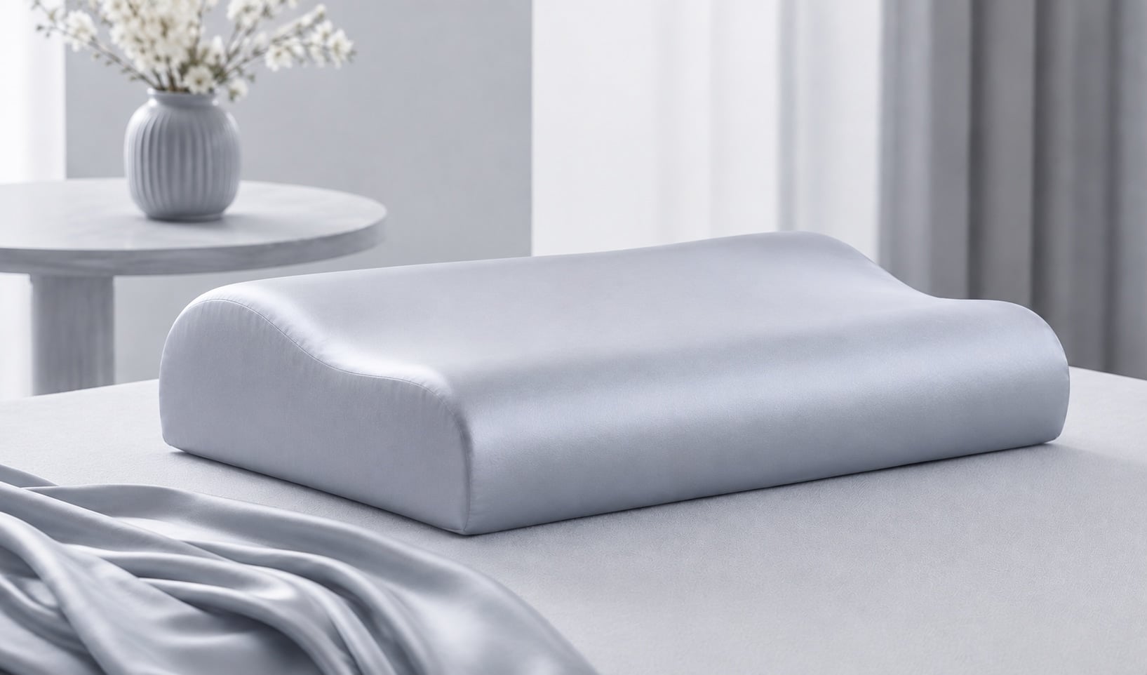 custom silk pillowcase for tempur neck pillow