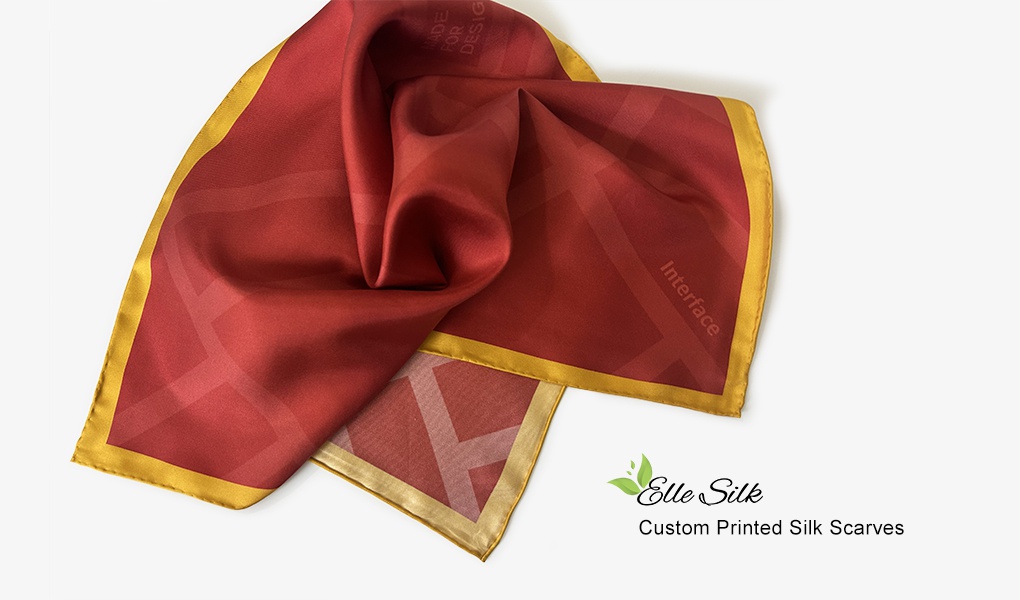 custom silk scarf-2