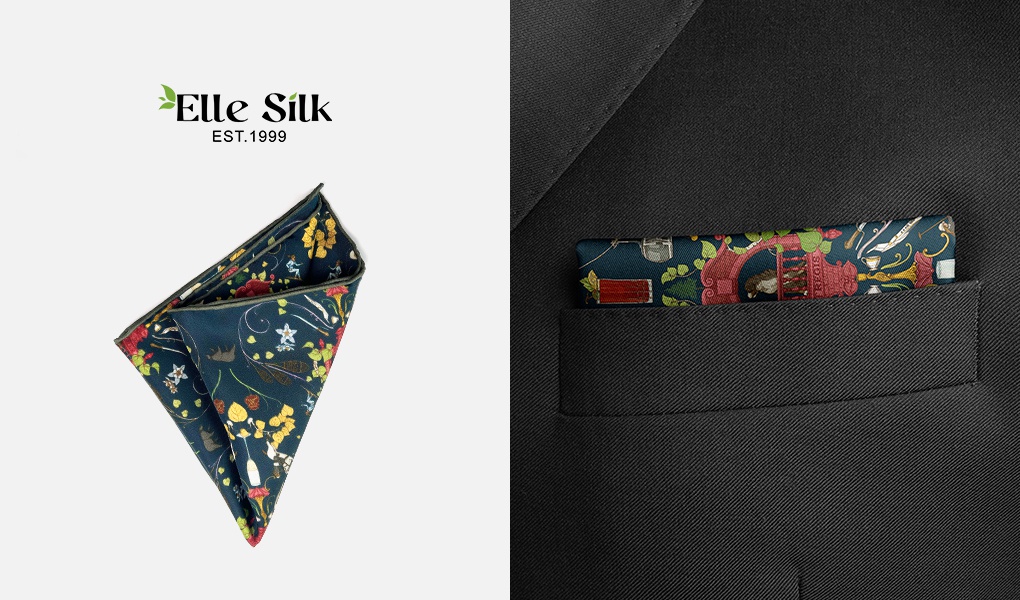 custom silk scarf-2