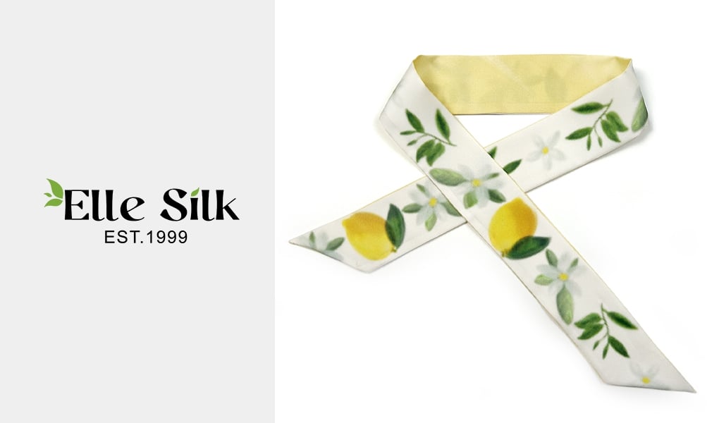 custom silk twilly