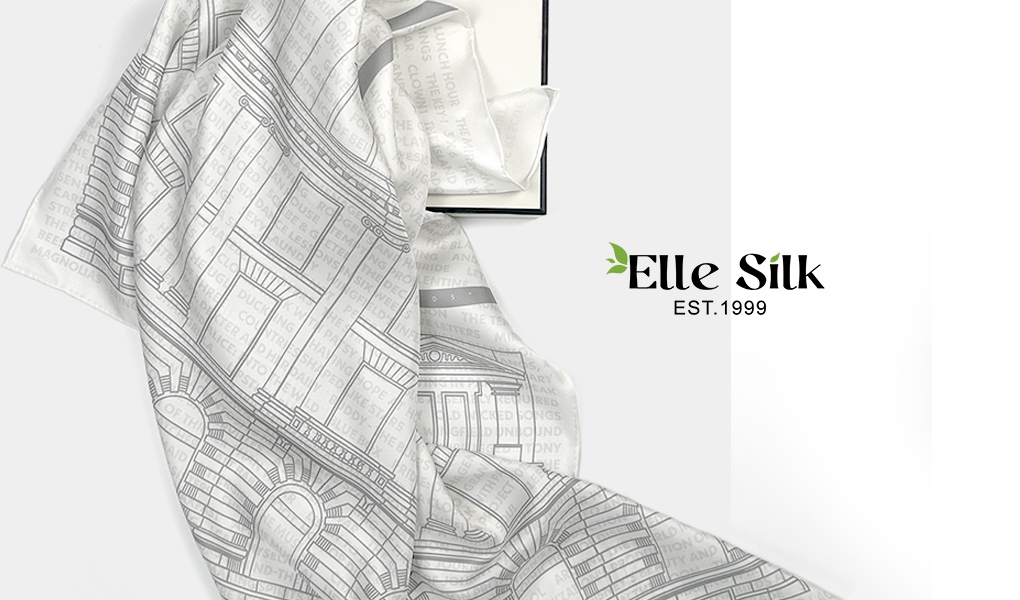 custom silk scarves printing