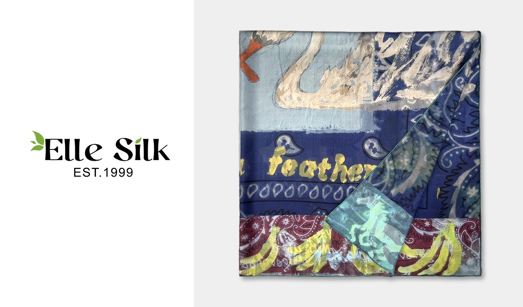 custom silk scarves