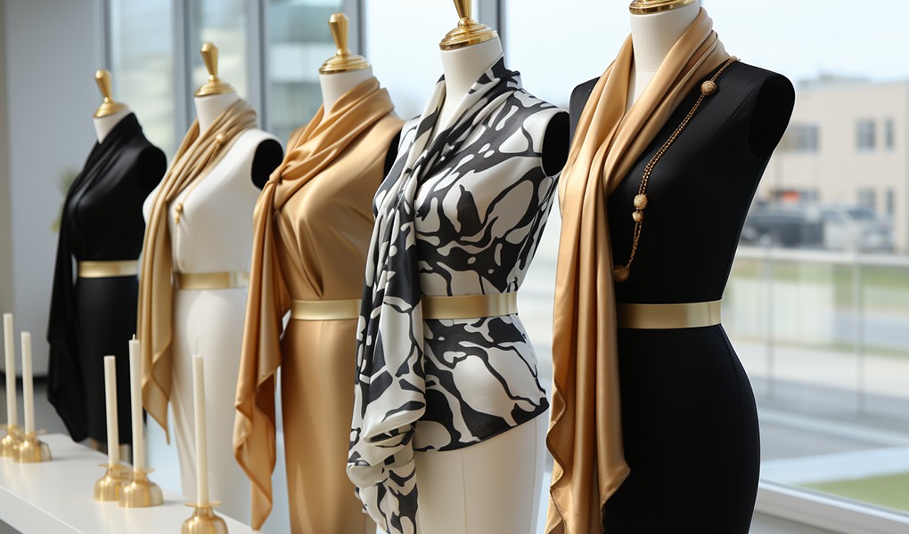 custom silk scarves for artists
