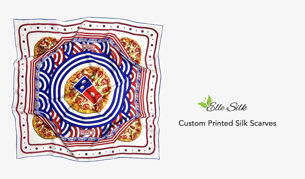 custom silk scarves for michelin restaurant
