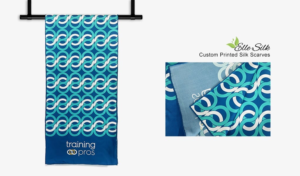 custom silk scarves for brand image