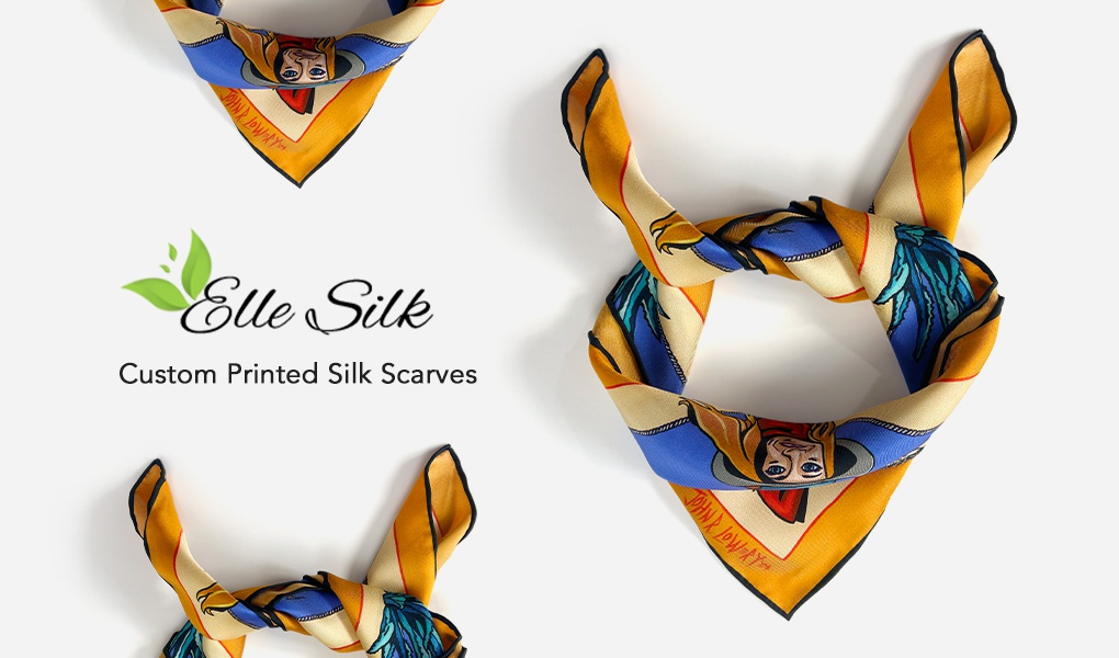 custom silk scarves for art