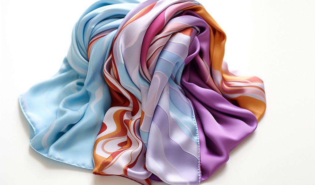 custom silk scarves