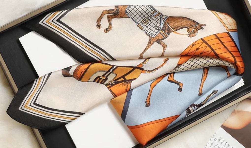 custom silk scarves