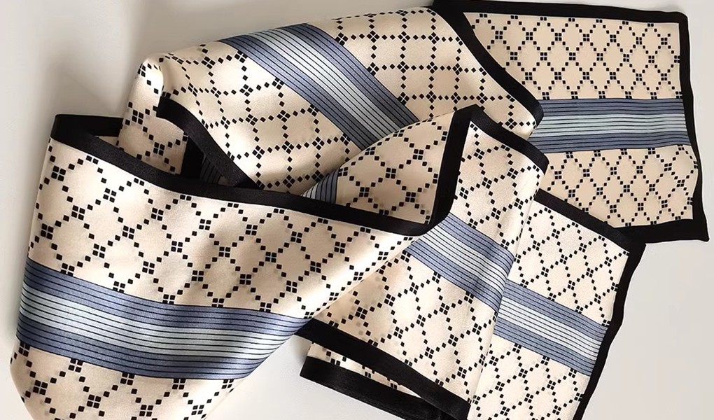 custom silk scarves