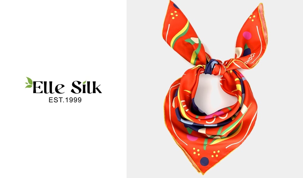 custom silk scarves
