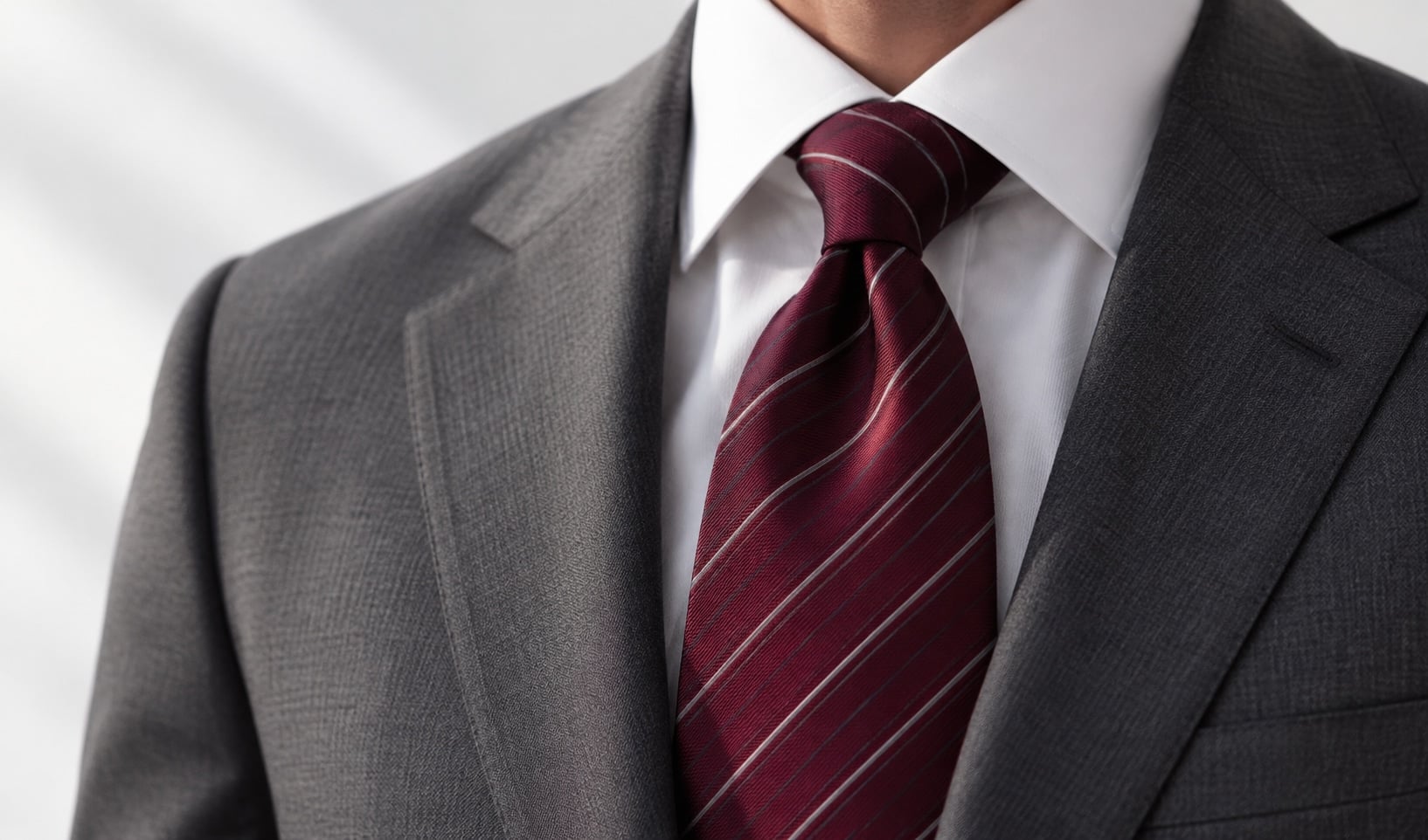 custom silk ties folds explaning