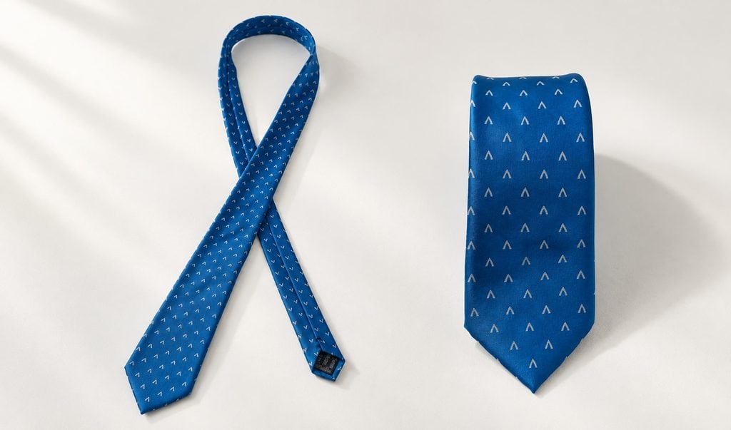 custom silk ties