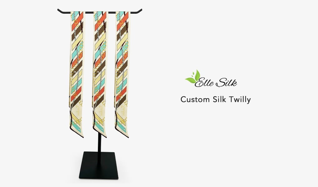 custom silk twilly