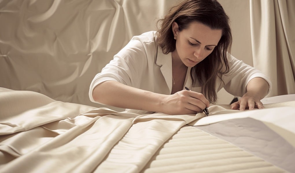 customized silk bed linens