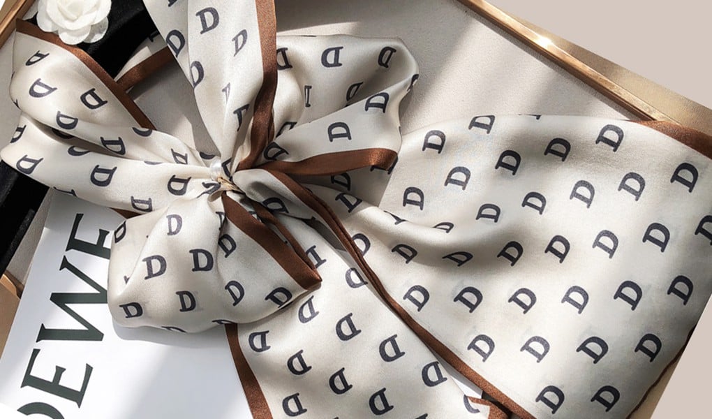 customized silk scarves