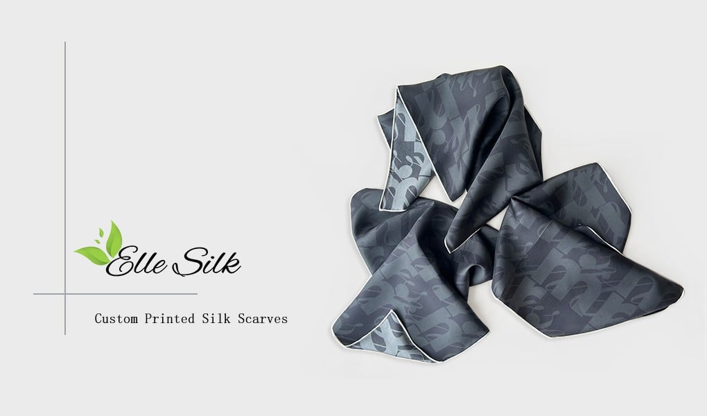 bleed-through-in digital printed silk scarves