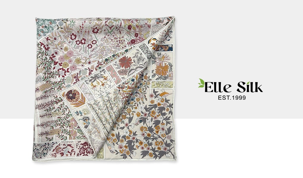double sided printed silk scarves-2