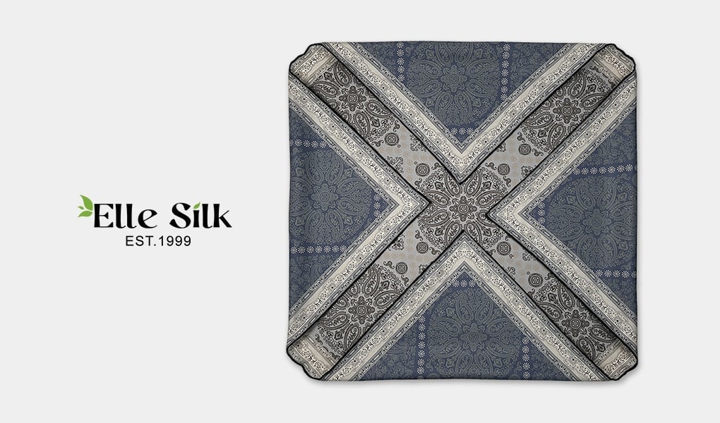 double-sided silk scarves 1