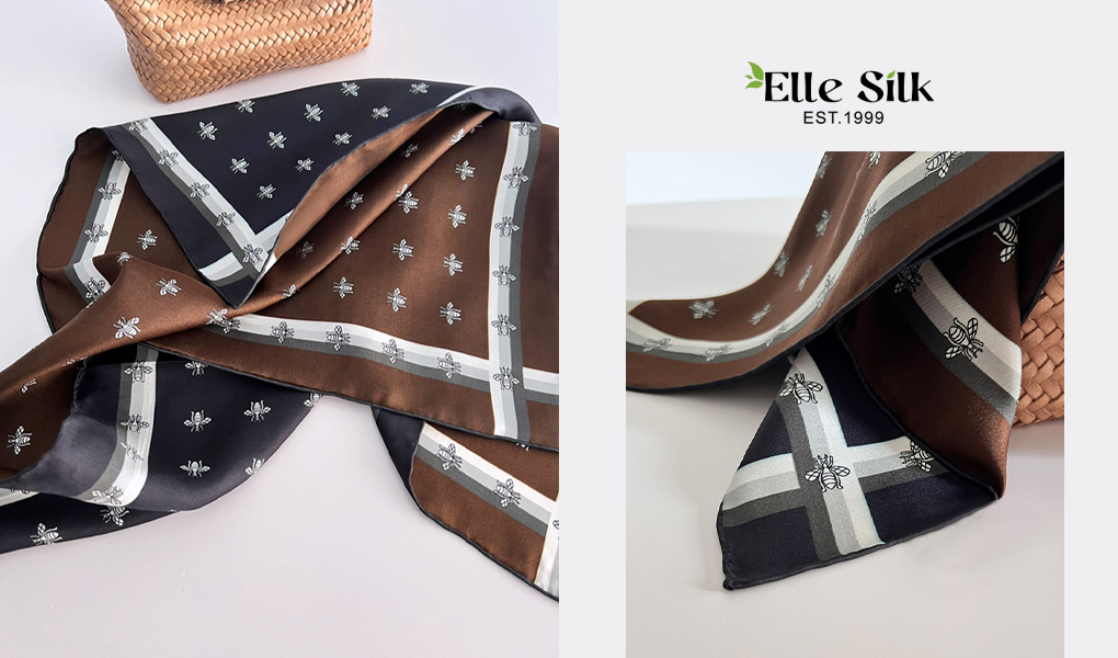 double sided silk scarves different designs