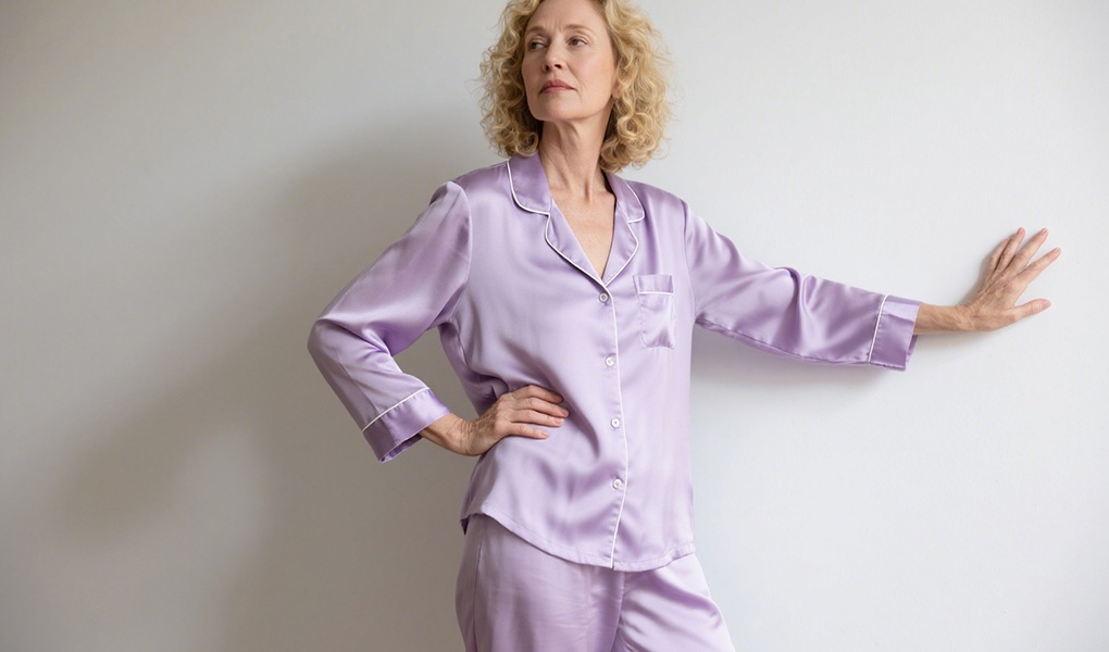 genuine silk pajamas