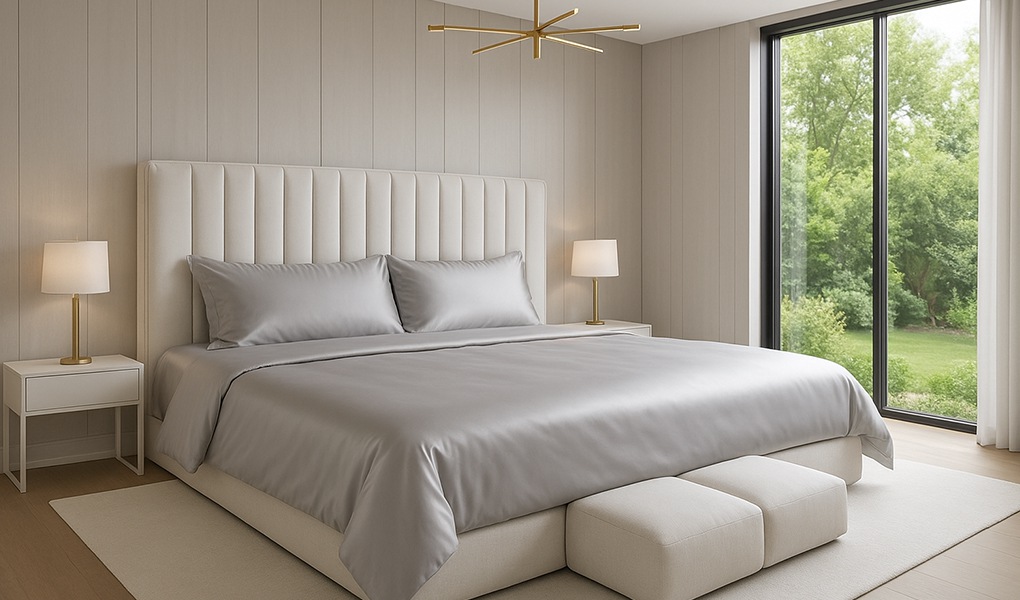 italian silk bedding