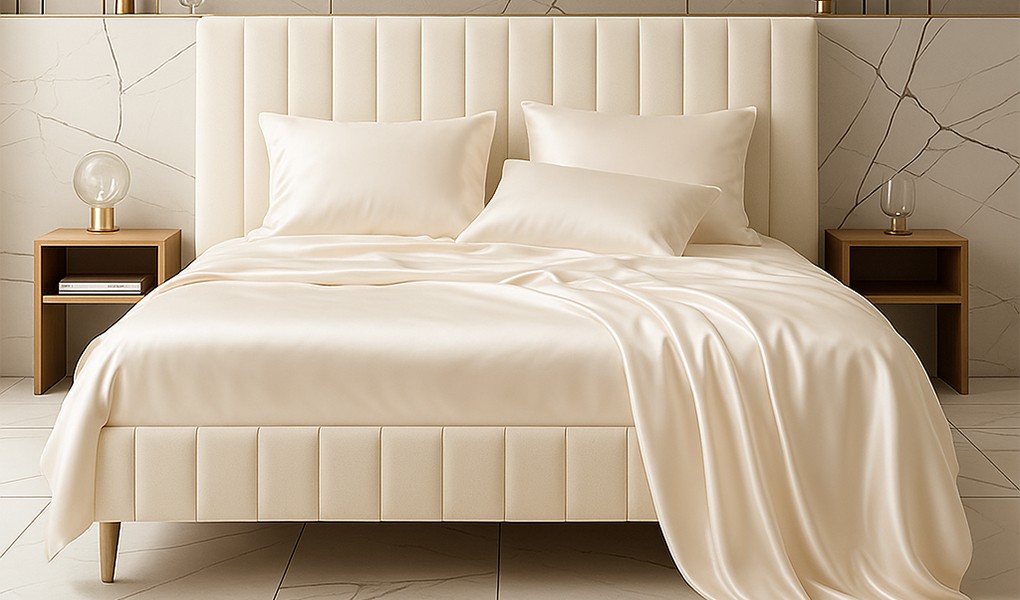 wash luxury bed linen