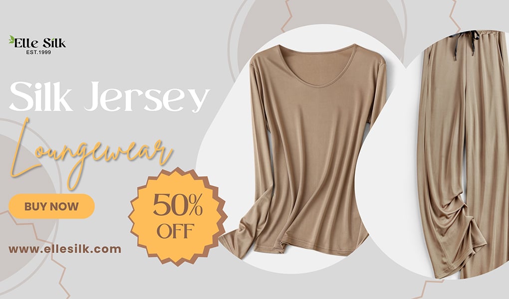 luxury gifts under $100 - silk jersey top and pants