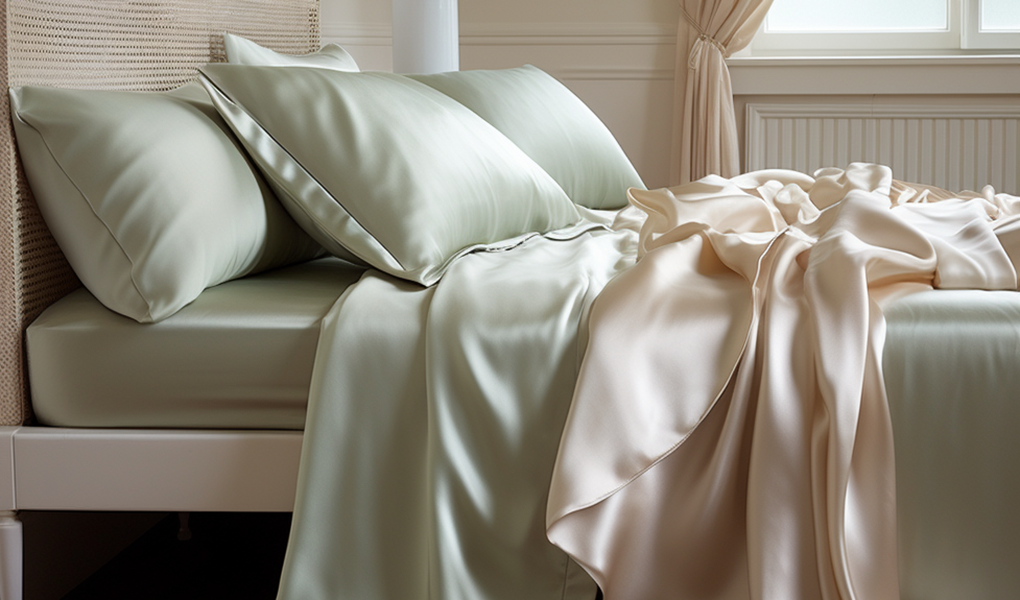 enhancing rest with luxury silk bedding