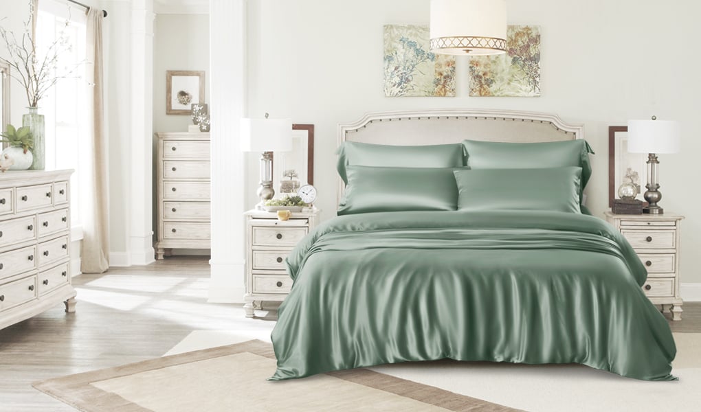 luxury silk bedding sets