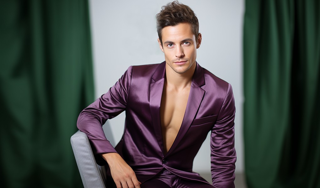 men’s silk pajamas