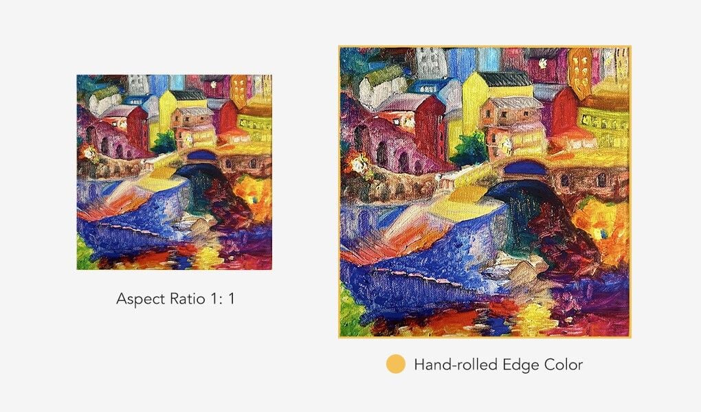 oil painting to silk scarves-7